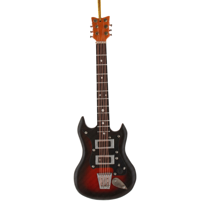 Miniature Black&Red Electric Guitar EG9
